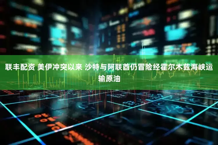 联丰配资 美伊冲突以来 沙特与阿联酋仍冒险经霍尔木兹海峡运输原油